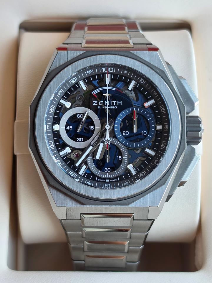 Zenith Defy El Primero - Cadran Squelette & Acier Inoxydable — Acier Inoxydable