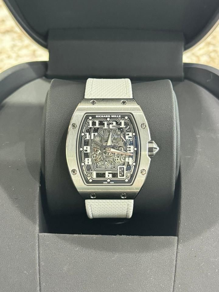 Richard Mille RM 67 Squelette Blanc — Textile blanc
